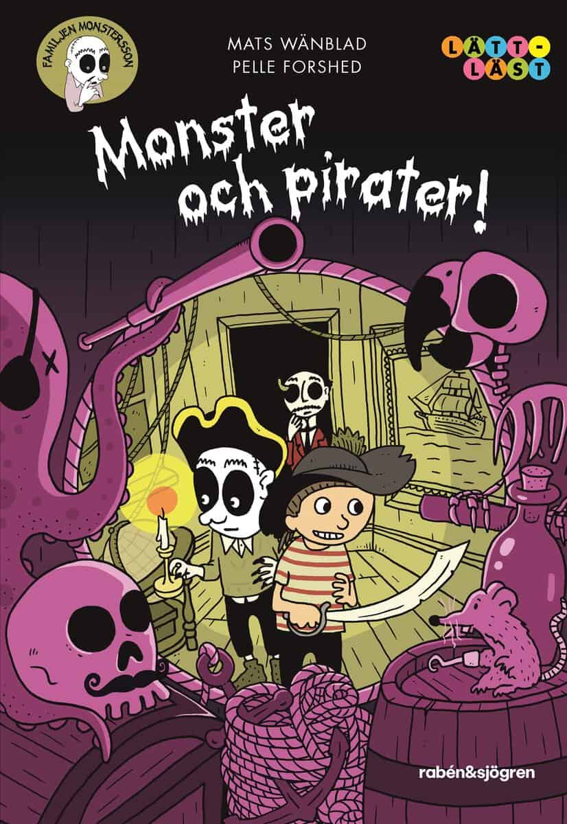 Wänblad, Mats | Monster och pirater!