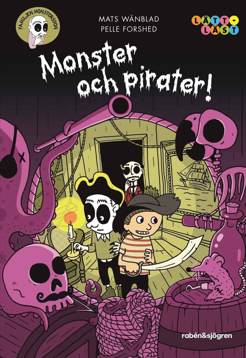 Wänblad, Mats | Monster och pirater!
