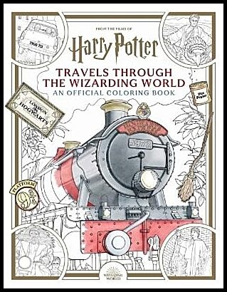 Insight Editions | Harry Potter : Travels Through the Wizarding World: An Official Coloring Boo