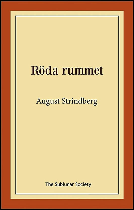 Strindberg, August | Röda rummet