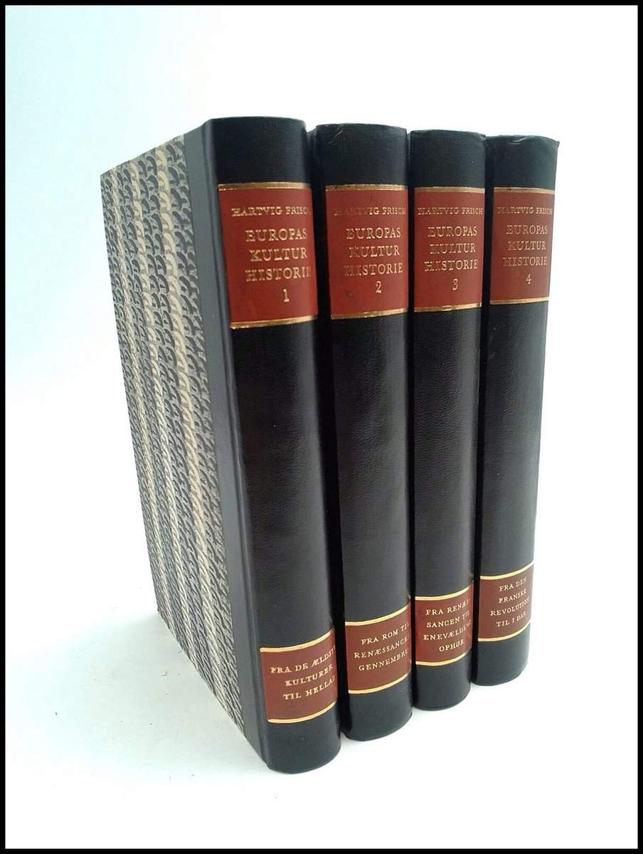 Frisch, Hartving | Europas Kulturhistorie : Vol 1-4