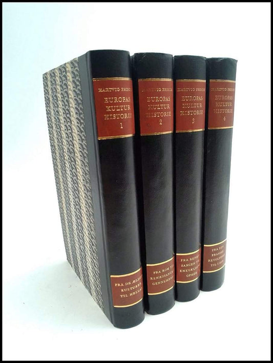 Frisch, Hartving | Europas Kulturhistorie : Vol 1-4