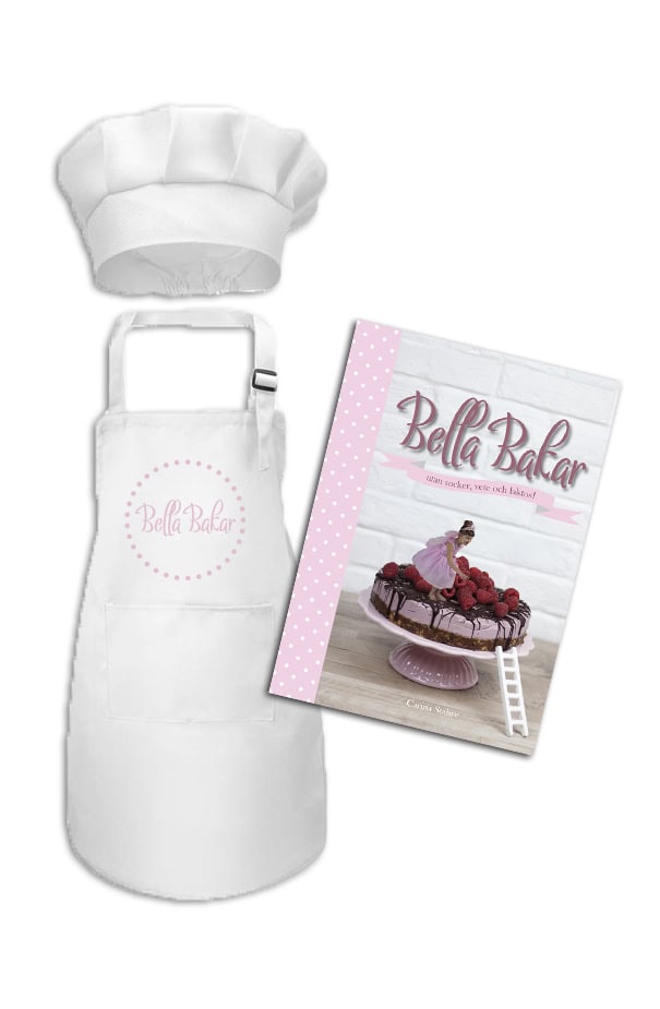 Stahre, Carina | Bella Bakar : Utan socker, vete och laktos! + Barnförkläde och kockmössa
