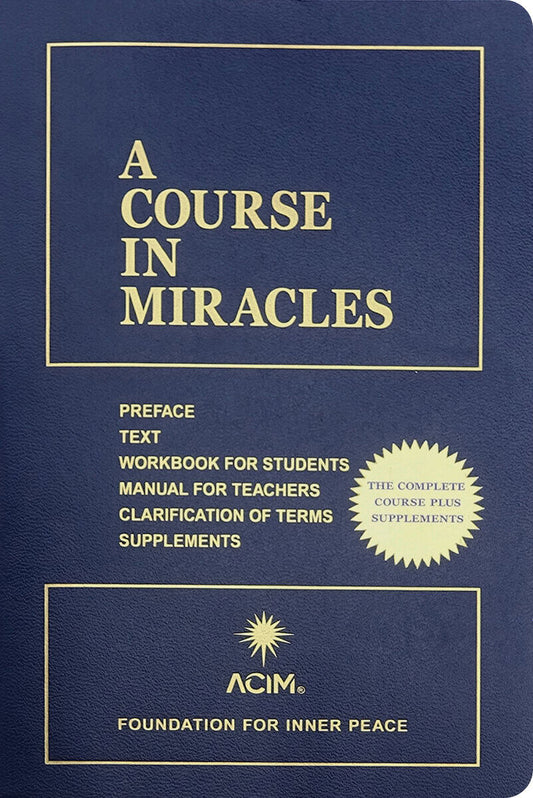 Schucman, Helen | A Course In Miracles (3 Volumes In 1) (3rd Edition) : Value, object or array expected.* Line 1, Column...