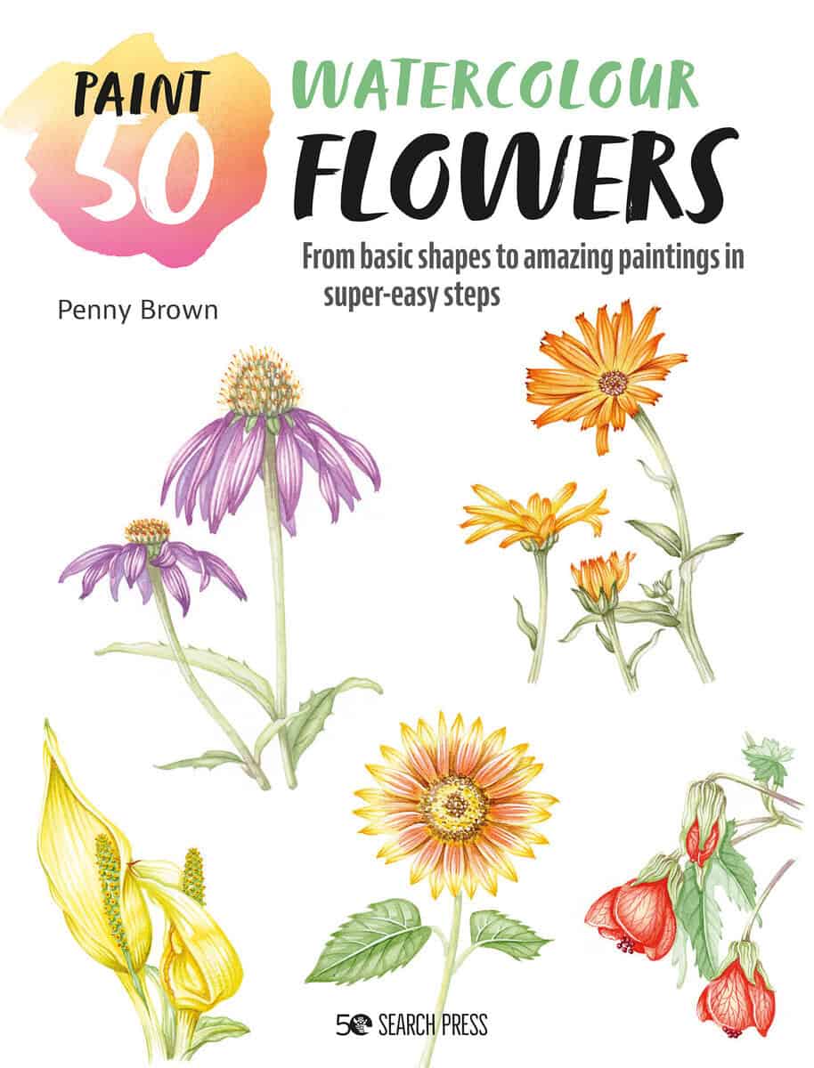 Penny Brown | Paint 50 : Watercolour Flowers