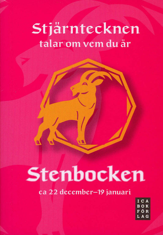 Melin, Gisela | Stjärntecknen talar om vem du är : Stenbocken