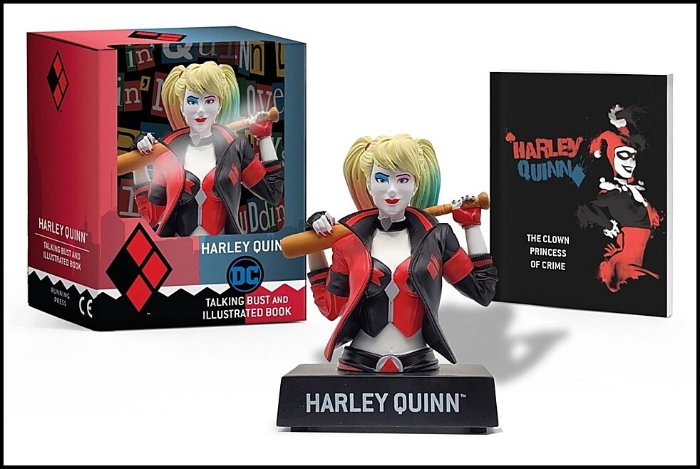 Steve Korté | Harley Quinn Talking Figure And Illustrated Book