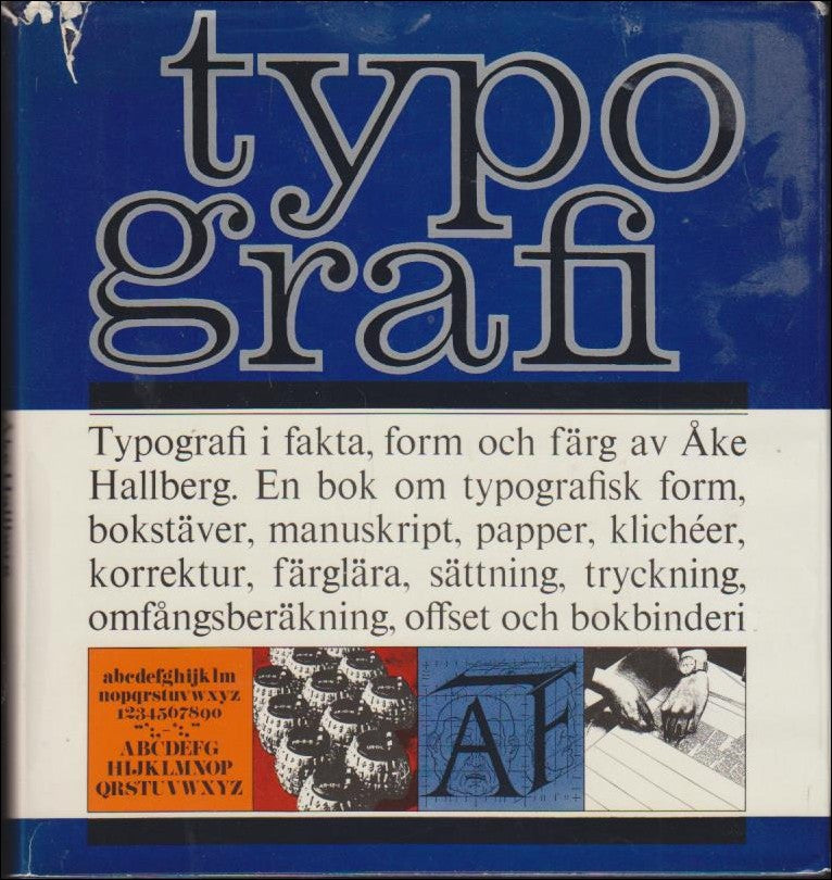 Hallberg, Åke | Typografi i fakta form och färg