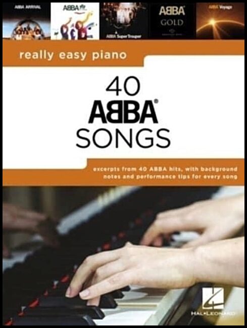 Really Easy Piano : 40 ABBA Songs