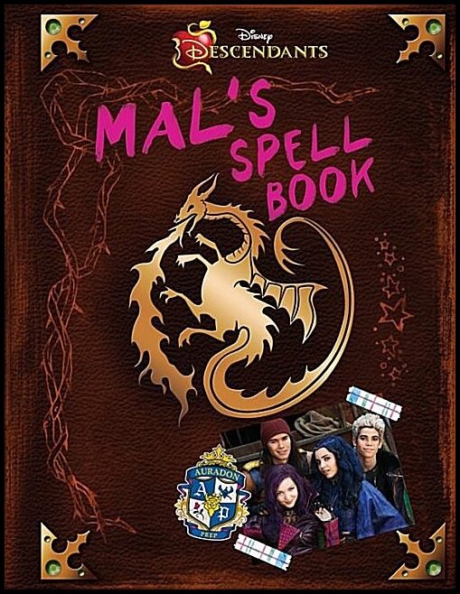 Disney Book Group | Descendants mals spell book