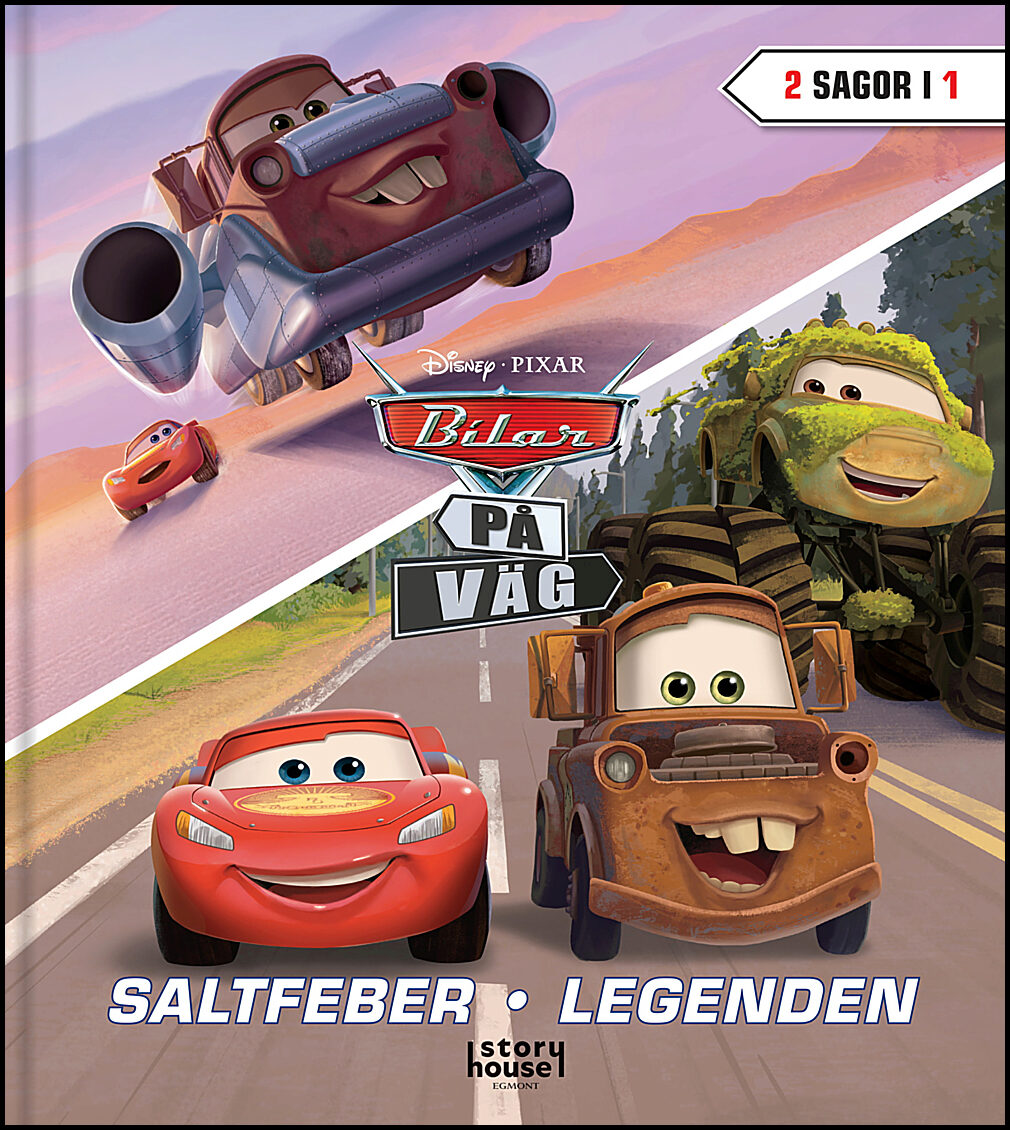 Disney, Walt| Hjertonsson, Karolina | Bilar på väg. Saltfeber och Legenden