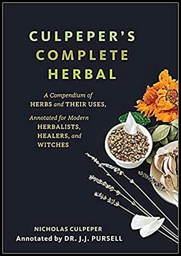 Culpeper, Nicholas & Pursell,  Dr. JJ | Culpeper'S Complete Herbal (Black Cover)