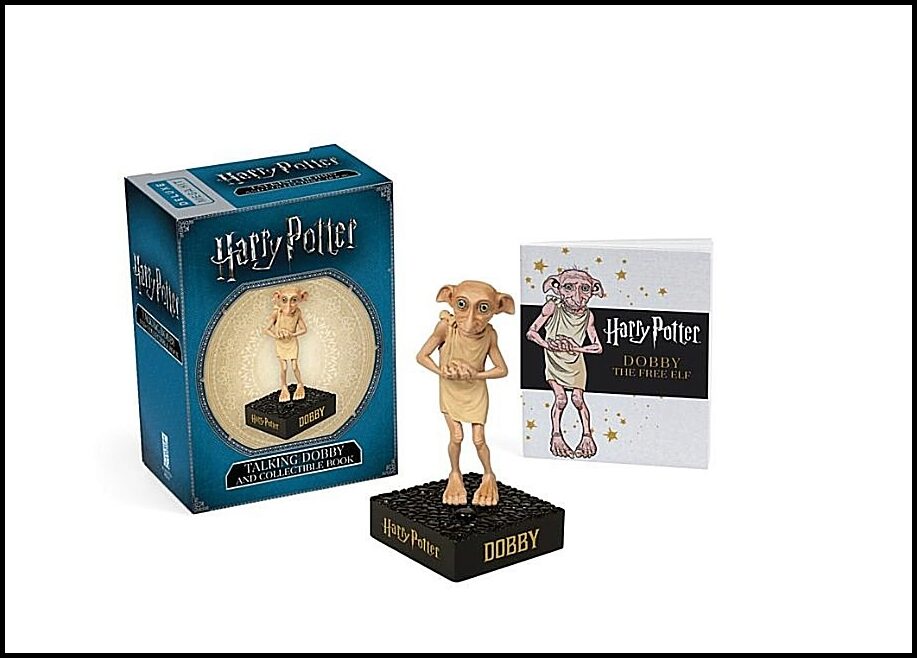 Running Press | Harry Potter Talking Dobby And Collectible Book