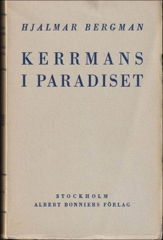 Bergman, Hjalmar | Kerrmans i paradiset