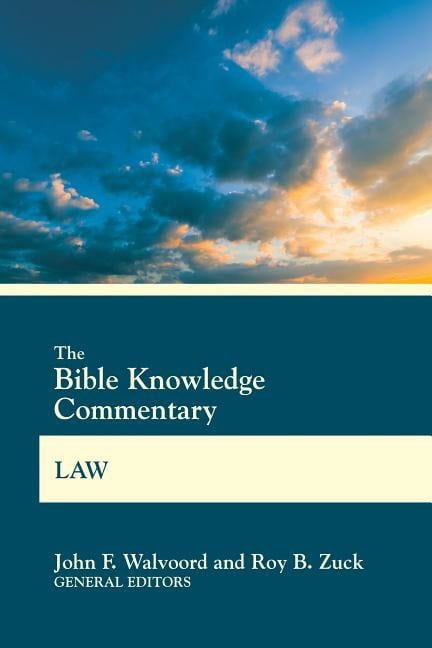 Zuck, Roy B | Bible knowledge commentary law