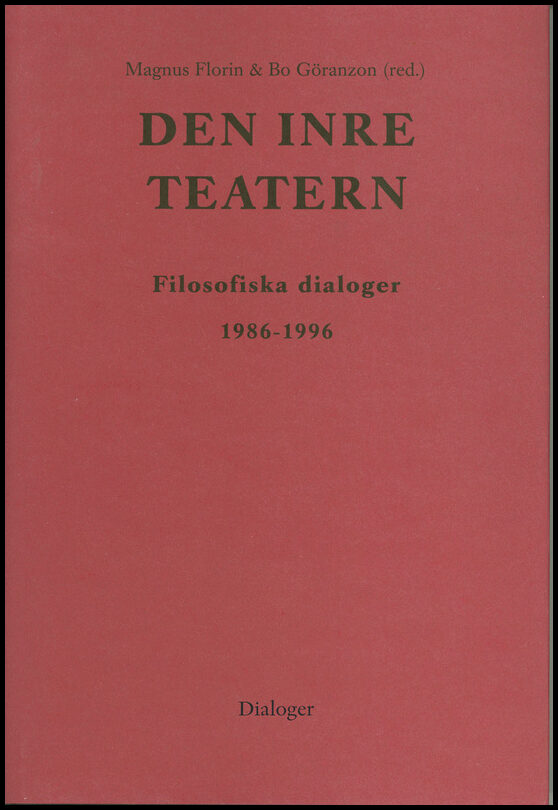 Florin, Magnus | Den inre teatern : Filosofiska dialoger 1986-1996