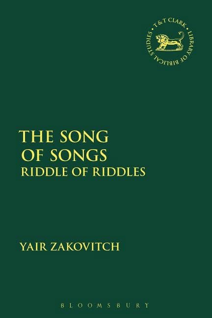 Zakovitch, Yair (hebrew University Of Jerusalem,  Israel) | Song of songs : Riddle of riddles