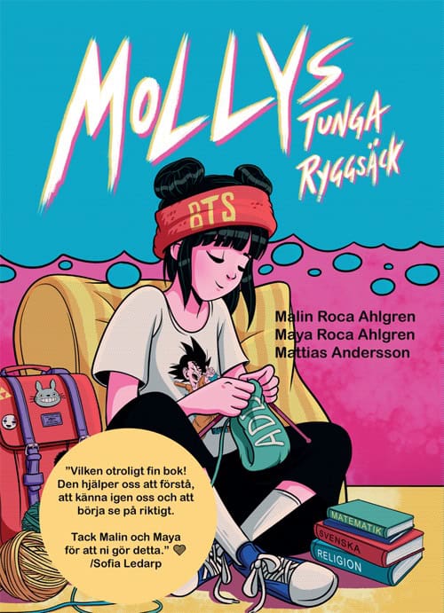Roca Ahlgren, Malin | Roca Ahlgren, Maya | Mollys tunga ryggsäck
