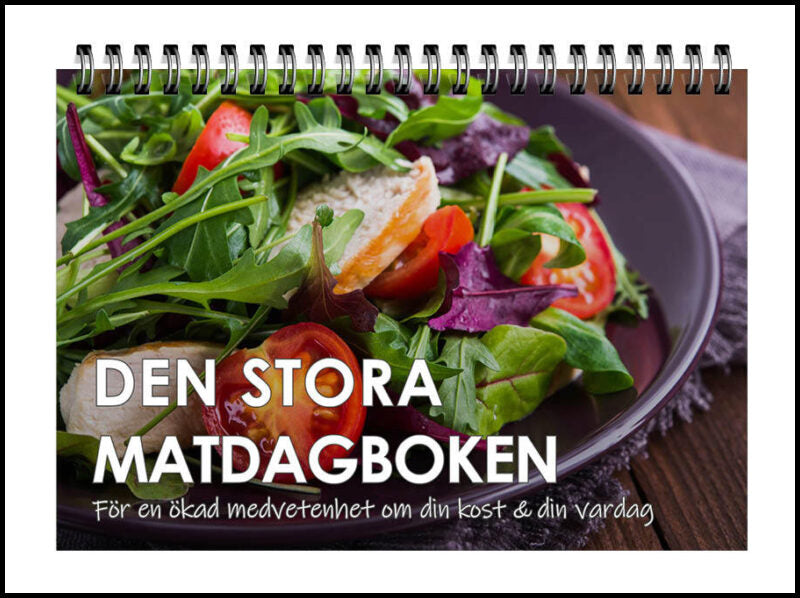 Den stora matdagboken : För en ökad medvetenhet om din kost & din vardagardag