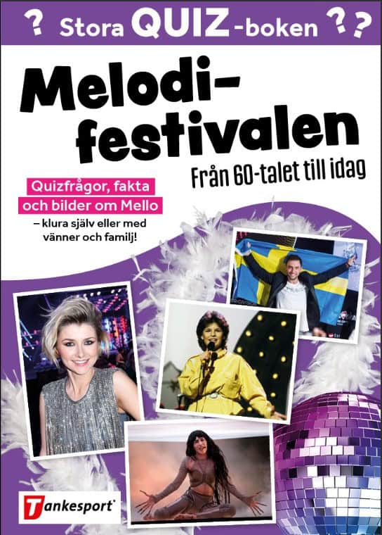 Askerlund, Malin [red.] | Stora Quizboken Melodifestivalen : Från 60-talet till idag