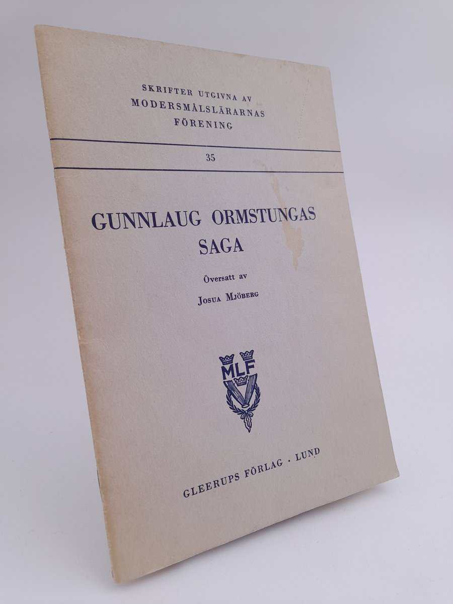 Modersmålslärarnas förening | Gunnlaug ormstungas saga