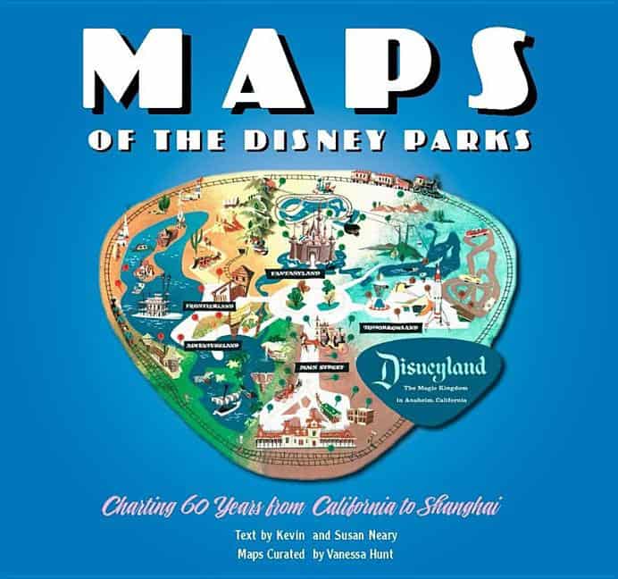 Vanessa Hunt | Maps of the disney parks charting 60 yea