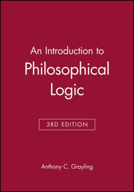 Grayling, A. C. | Introduction to philosophical logic