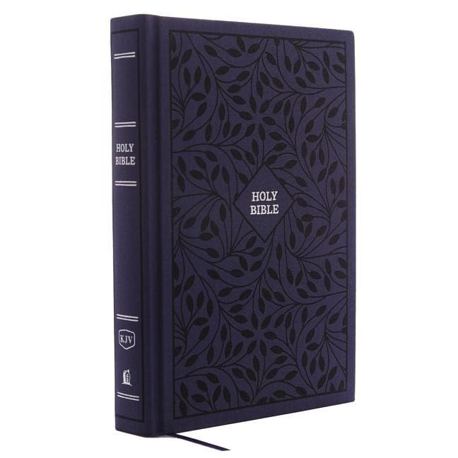 Thomas Nelson | Kjv, reference bible, giant print, cloth over board, blue, red letter editi