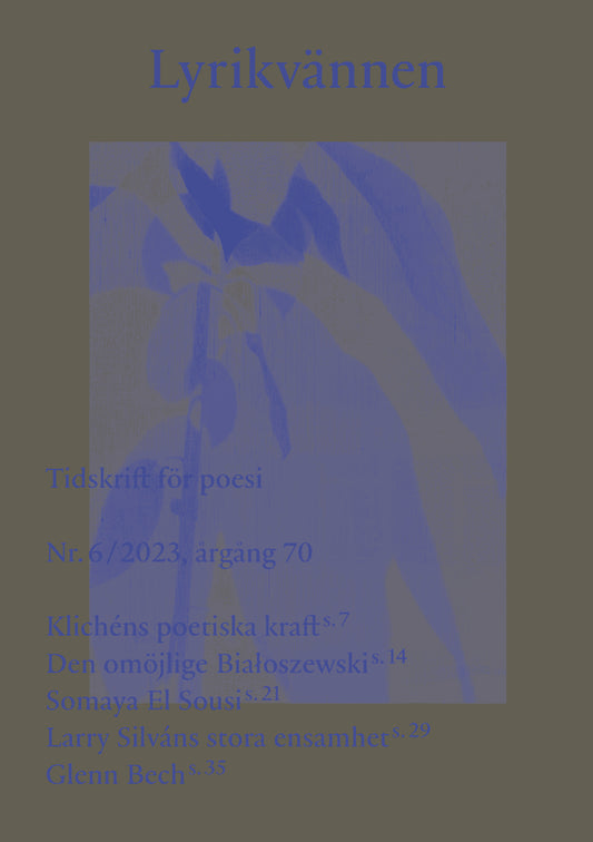 Ljungar, Hedvig | Wallander, Saga | El Sousi, Somaya | Bech, Glenn | Sommardal, Göran | Glück, Louise | Hallberg, Anna |...