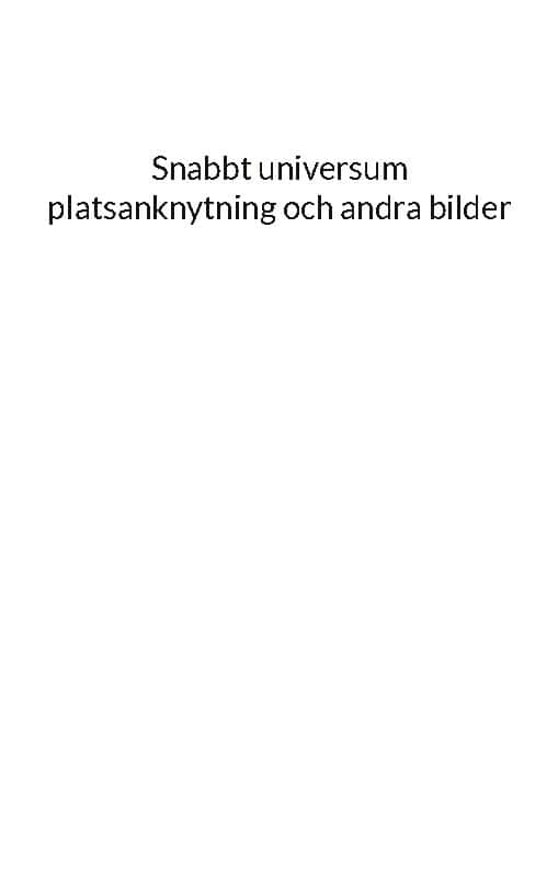 Dahlberg, Rebecca - Thérese | Snabbt universum platsanknytning och andra bilder