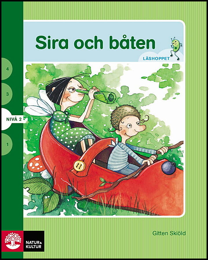Skiöld, Gitten | Läshoppet Nivå 2 : Sira, 4 titlar