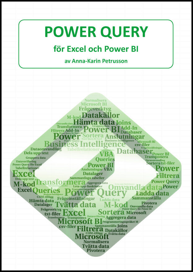 Petrusson, Anna-Karin | Power Query : För Excel och Power BI