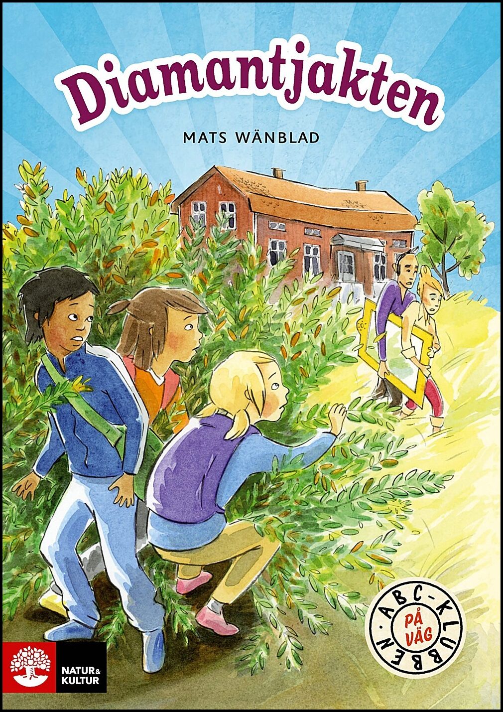 Wänblad, Mats | ABC-klubben åk 2 Diamantjakten Läsebok På väg