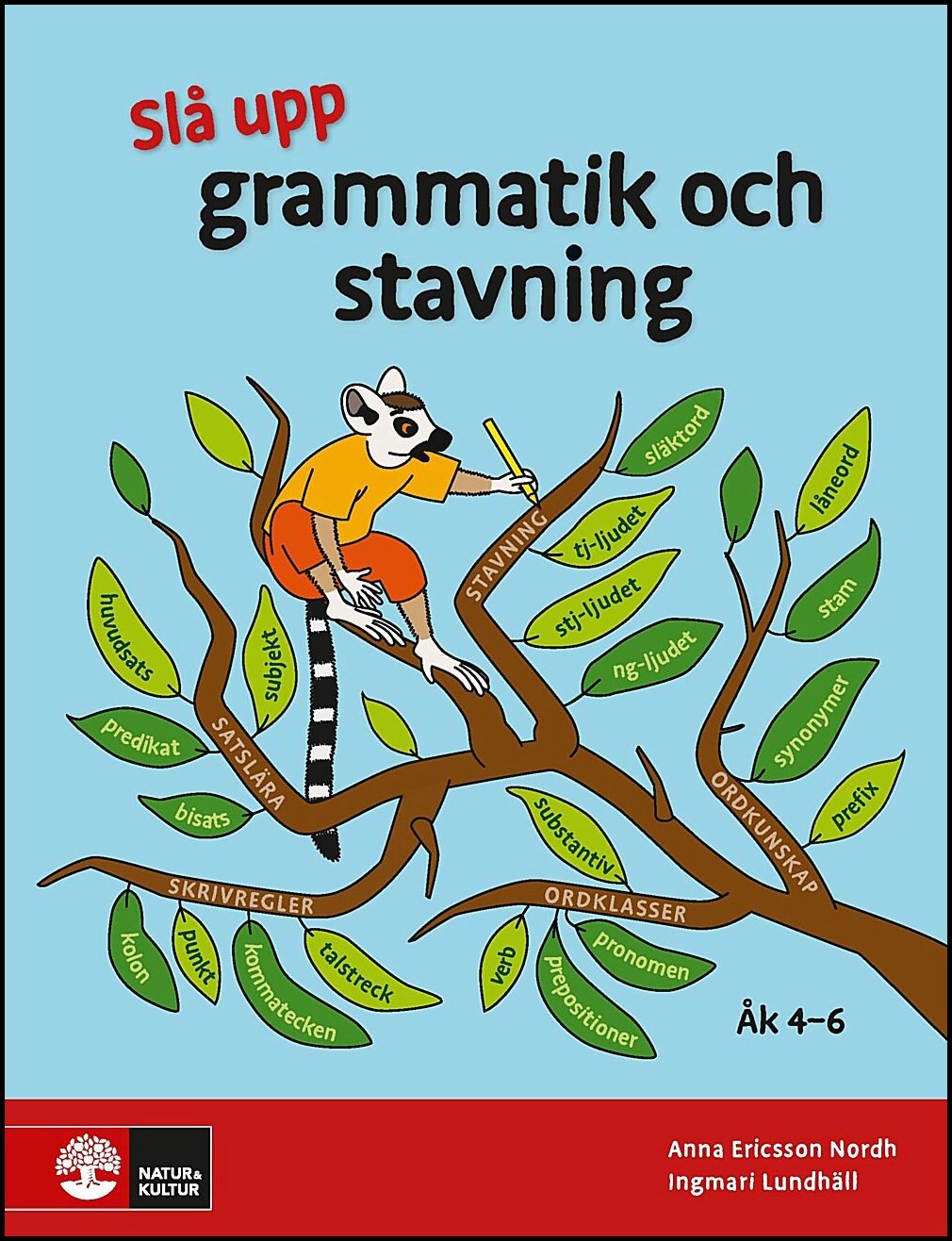 Lundhäll, Ingmari| Ericsson-Nordh, Anna | Slå upp grammatik och stavning åk 4-6