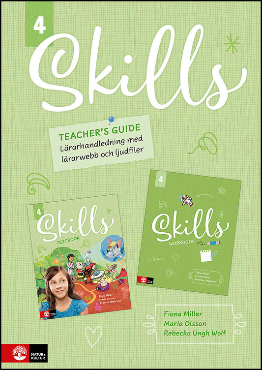 Miller, Fiona| Olsson, Maria| Ungh Wolf, Rebecka | Skills åk 4 Teacher's Guide med lärarwebb 12 mån