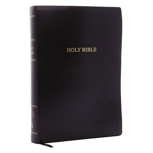 Thomas Nelson | Kjv, reference bible, super giant print, leather-look, black, red letter ed