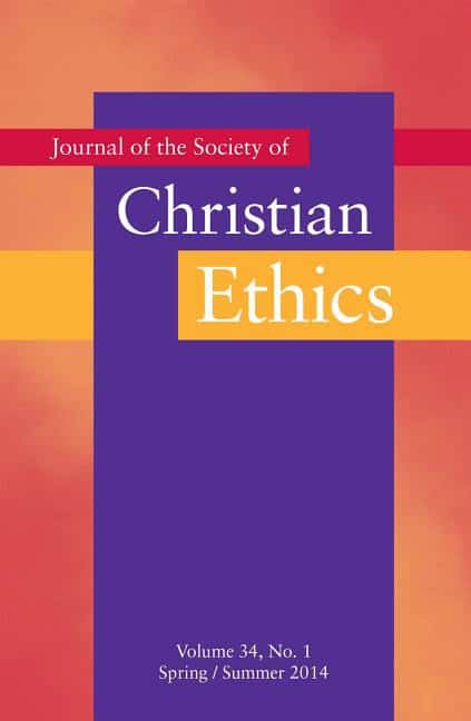 Winright, Tobias [red.] | Journal of the society of christian ethics : Fall/winter 2016, volume 34, n