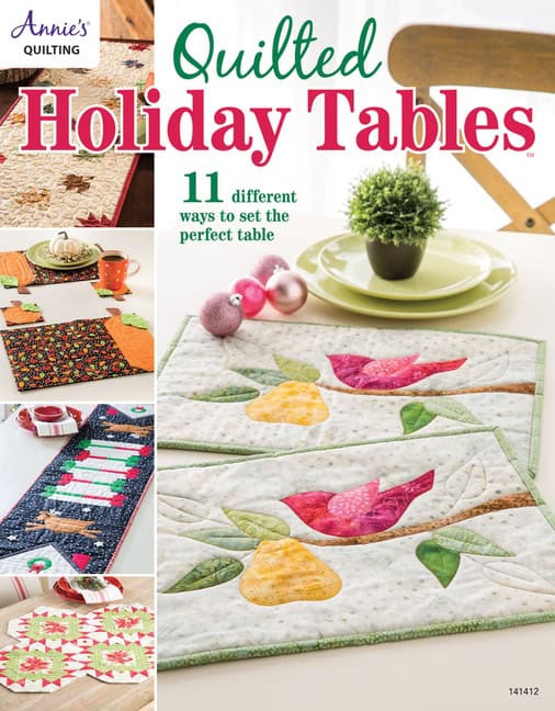 Annies Quilting | Quilted holiday tables : 11 different ways to set the perfect table