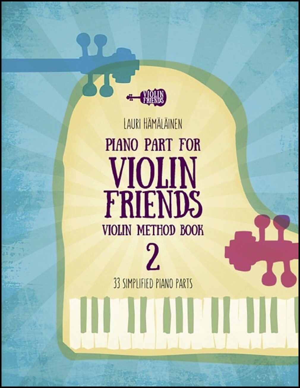 Piano part for violin friends violin method Book 2