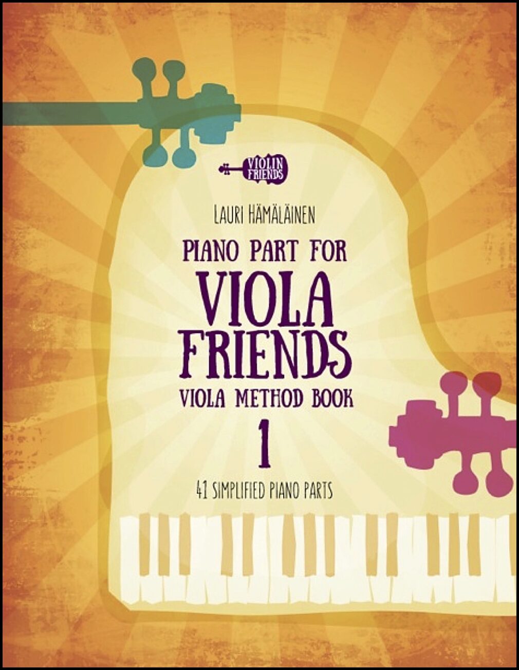 Piano part for viola friends viola method Book 1