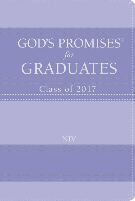 Gods promises for graduates : Class of 2017 - lavender - new international v