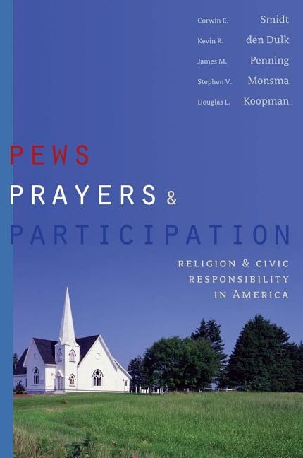 Koopman, Douglas L. | Pews, prayers, and participation : Religion and civic responsibility in ame