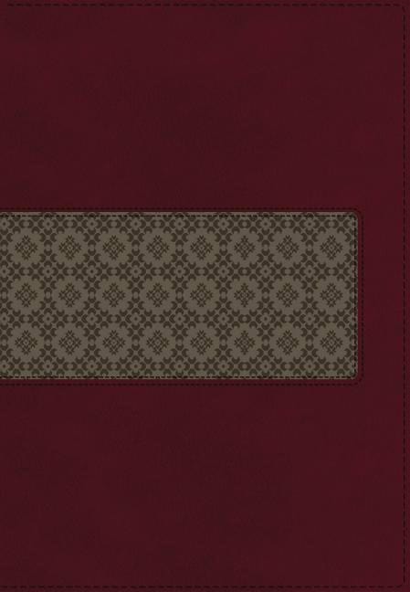 Thomas Nelson | Kjv study bible, leathersoft, maroon/brown, red letter edition : Second edi