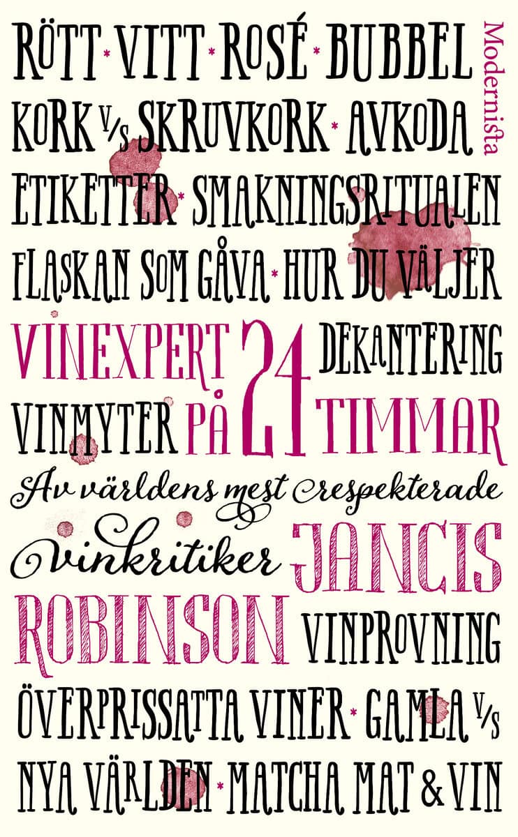 Robinson, Jancis | Vinexpert på 24 timmar
