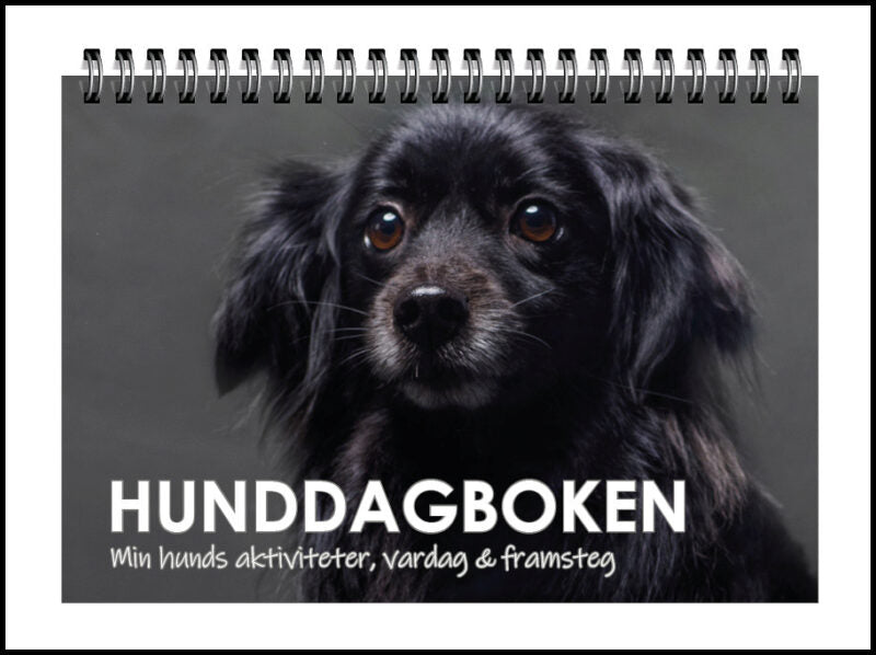 Hunddagboken : Min hunds aktiviteter, vardag & framsteg