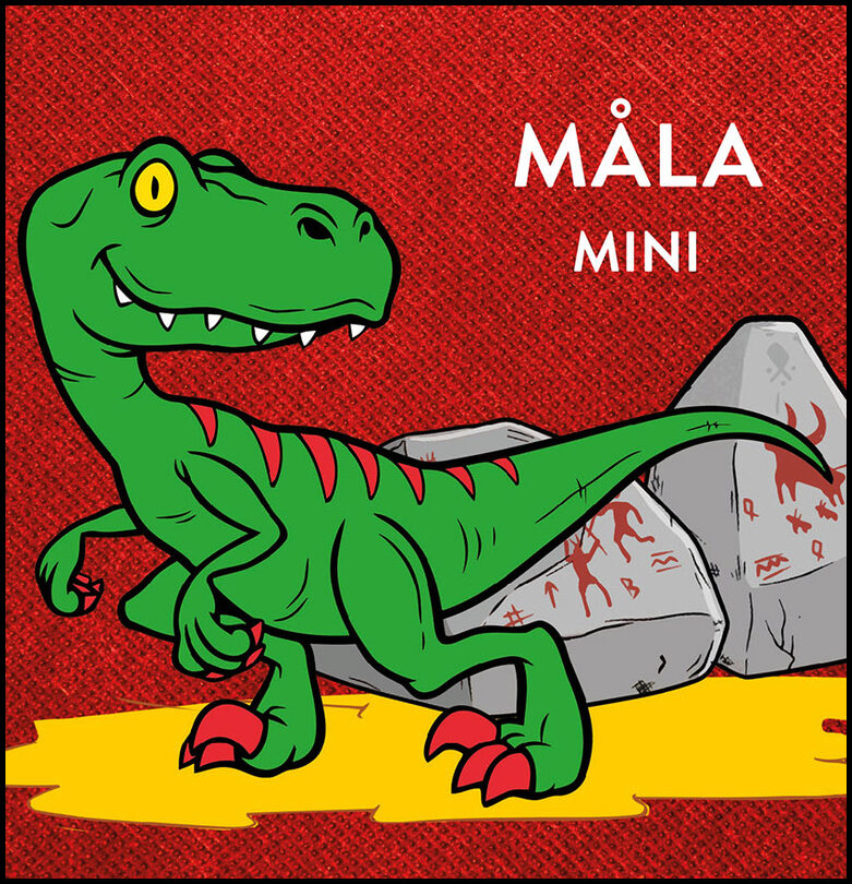Måla mini. Dinosaurier : Dinosaurier