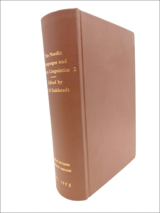 Dahlstedt, Karl-Hampus | The Nordic Languages and Modern Linguistics 2 : Prceedings of the second International Conferen...
