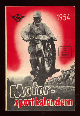 Gullberg, Ragnar | Agvald, Sture | Möller, Sören | Håkanson, Gunvald (red) | Motorsportkalendern 1954