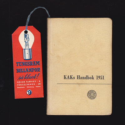 Kungl. Automobil Klubben : Handbok 1951