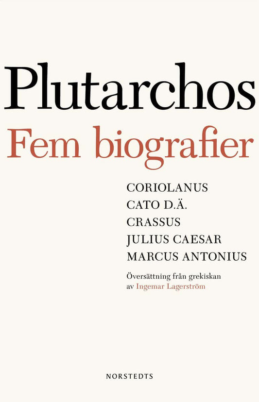 Plutarchos | Fem biografier